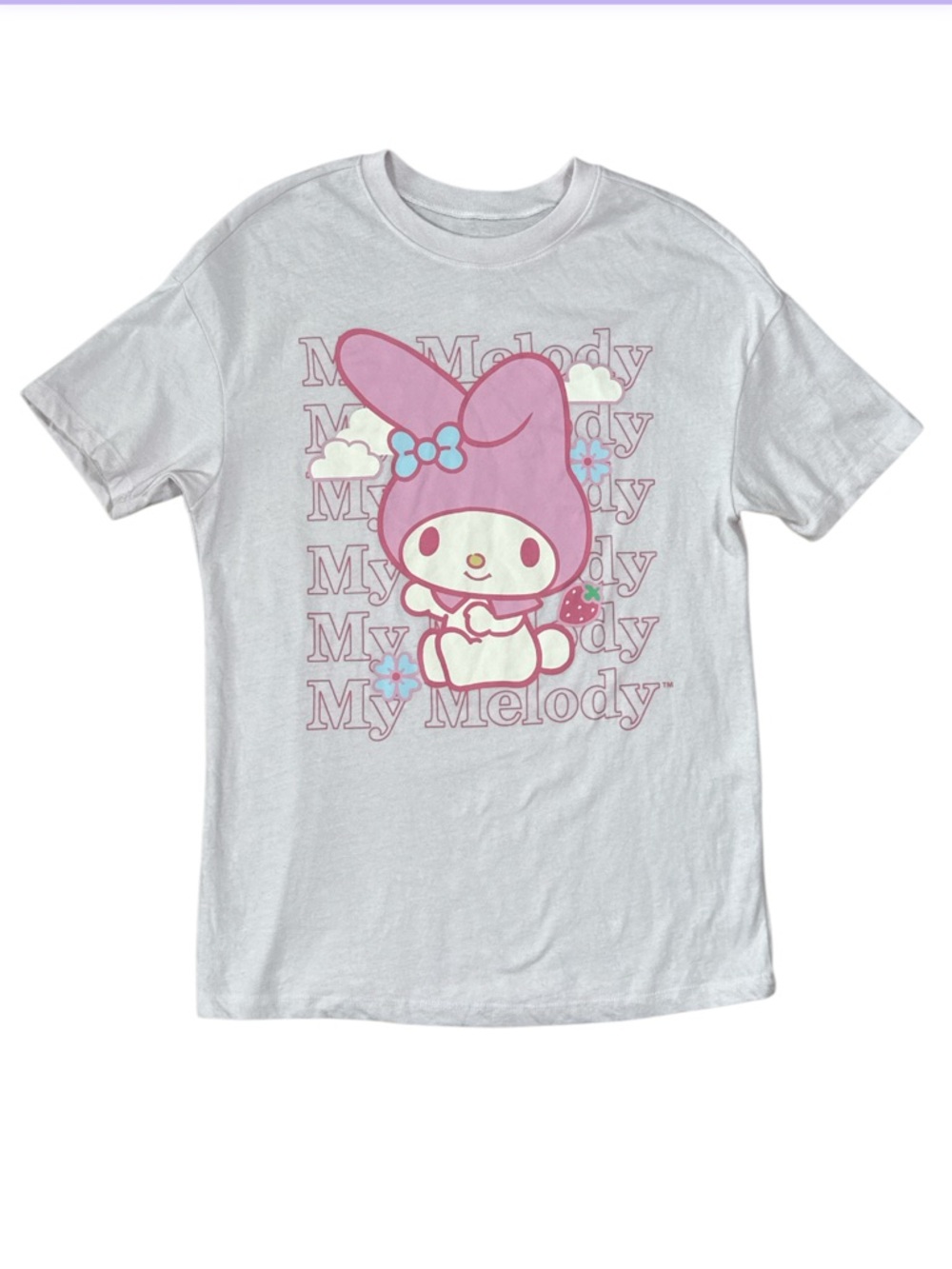 Hybrid Apparel My Melody by Sanrio Light Pink Graphic Tee Size XS